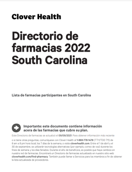 Todos los planes de South Carolina